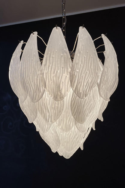 Art Glass Petal Chandelier - view 24 | everlamps
