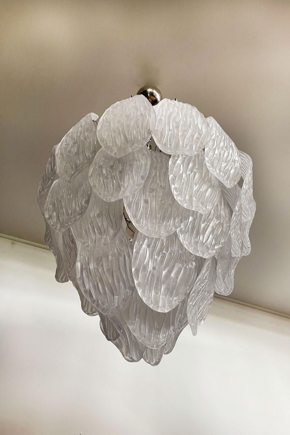 Art Glass Petal Chandelier - view 22 | everlamps