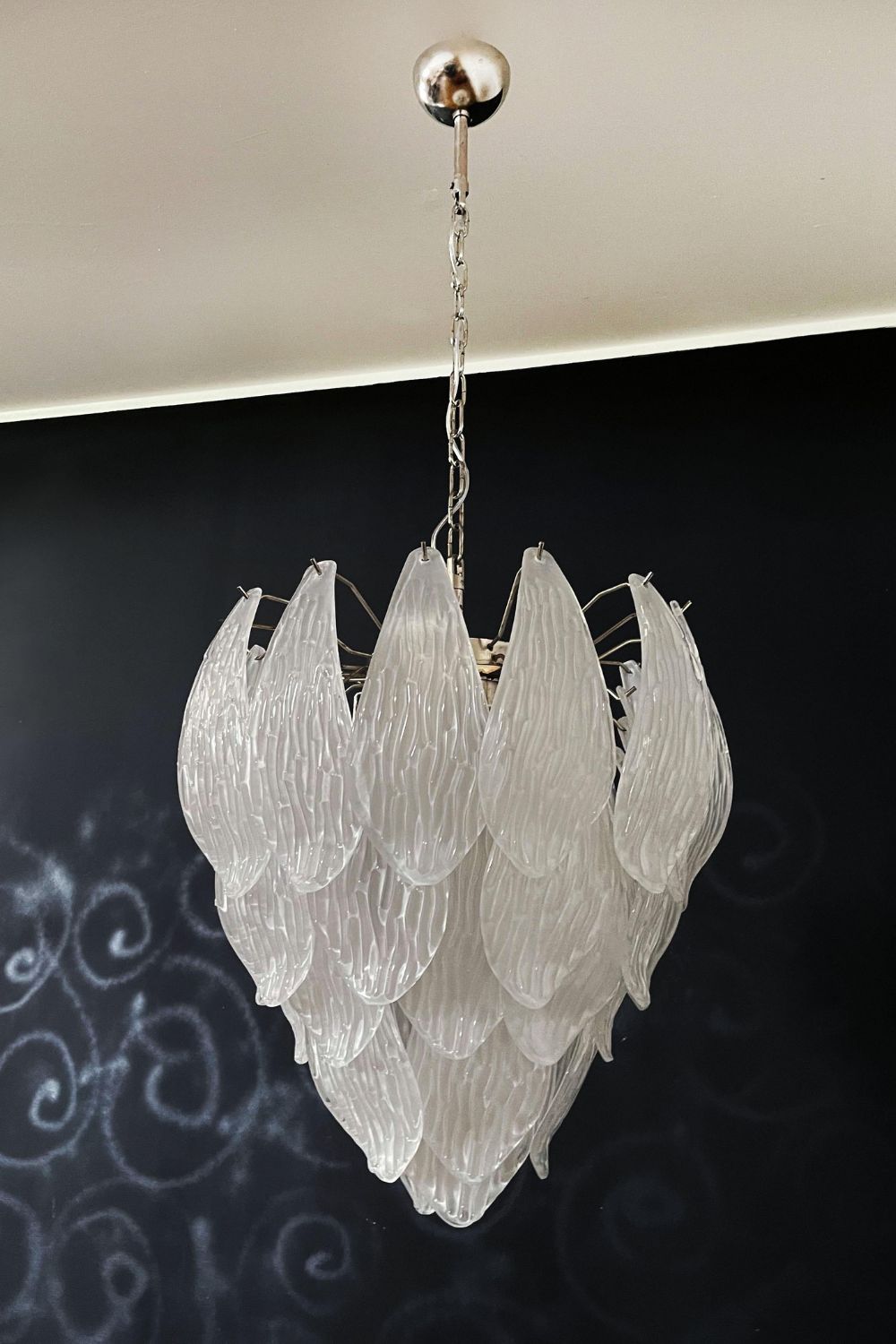 Art Glass Petal Chandelier - view 2 | everlamps