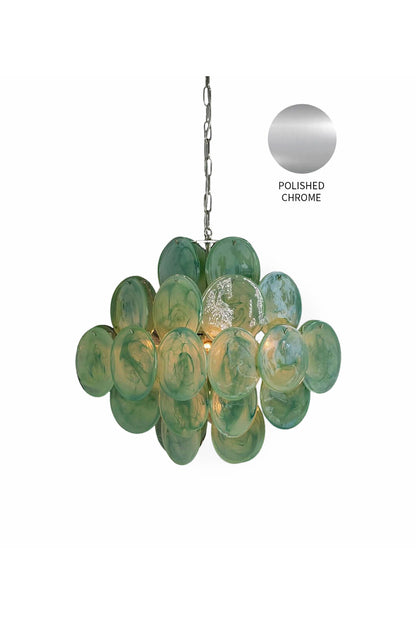 Art Green Disks Chandelier - view 17 | everlamps