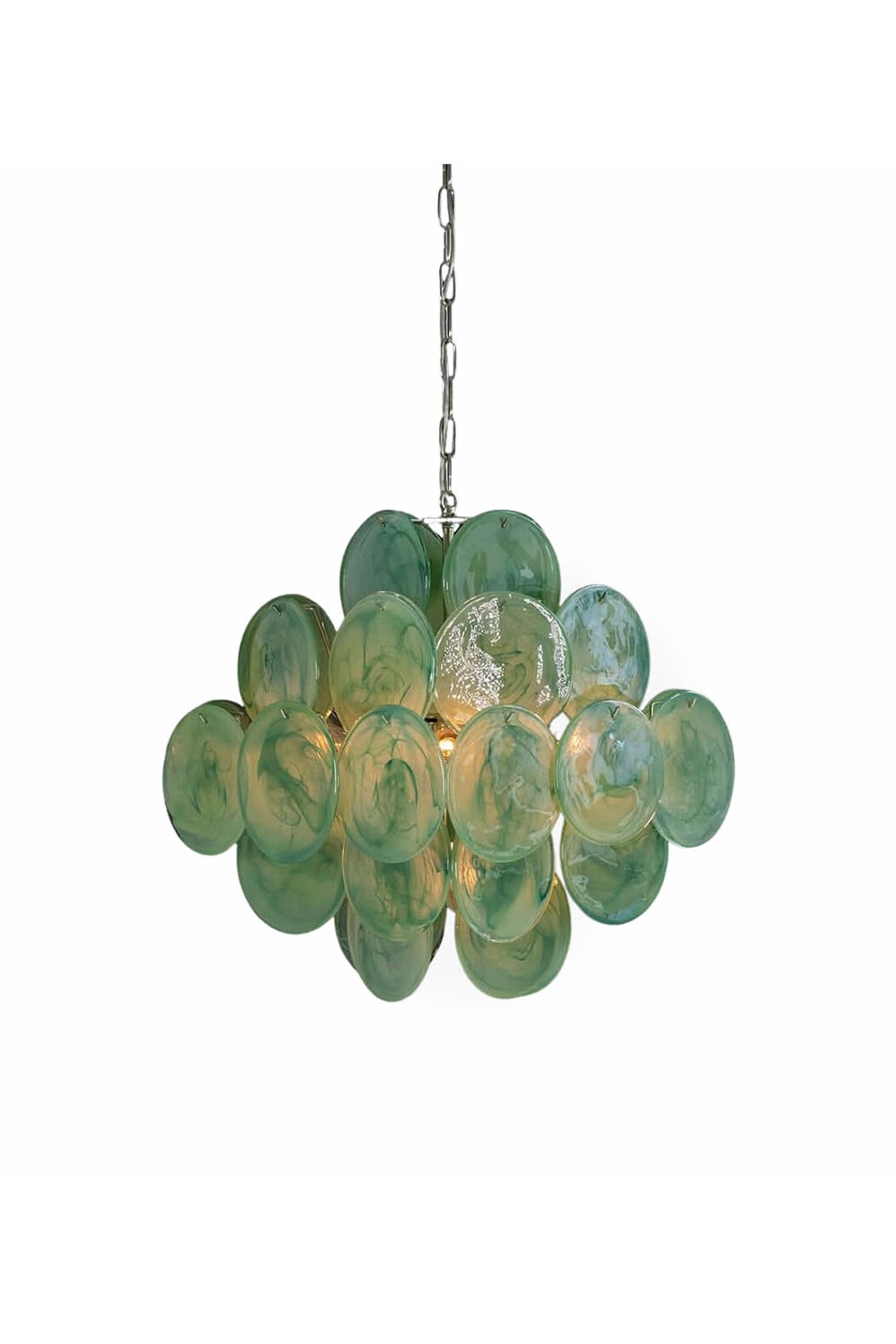 Art Green Disks Chandelier | everlamps