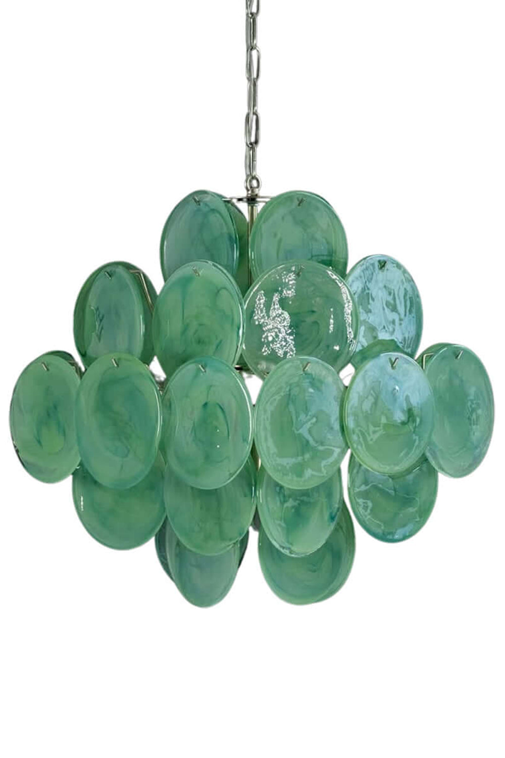 Art Green Disks Chandelier - view 14 | everlamps