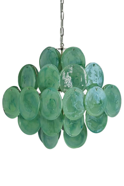 Art Green Disks Chandelier - view 14 | everlamps