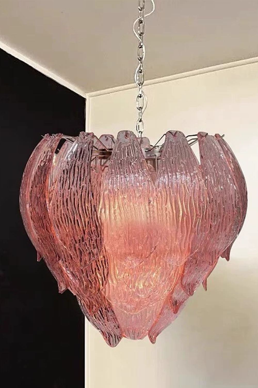 Art Petal Glass Chandelier - view 6 | everlamps