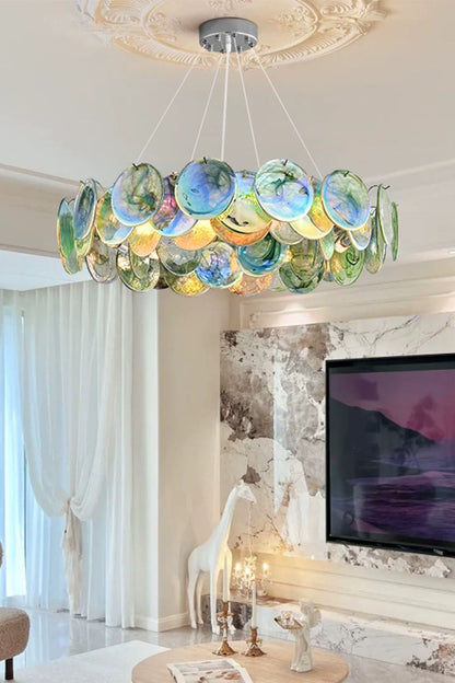 Art Rainbow Discs Chandelier - view 4 | everlamps