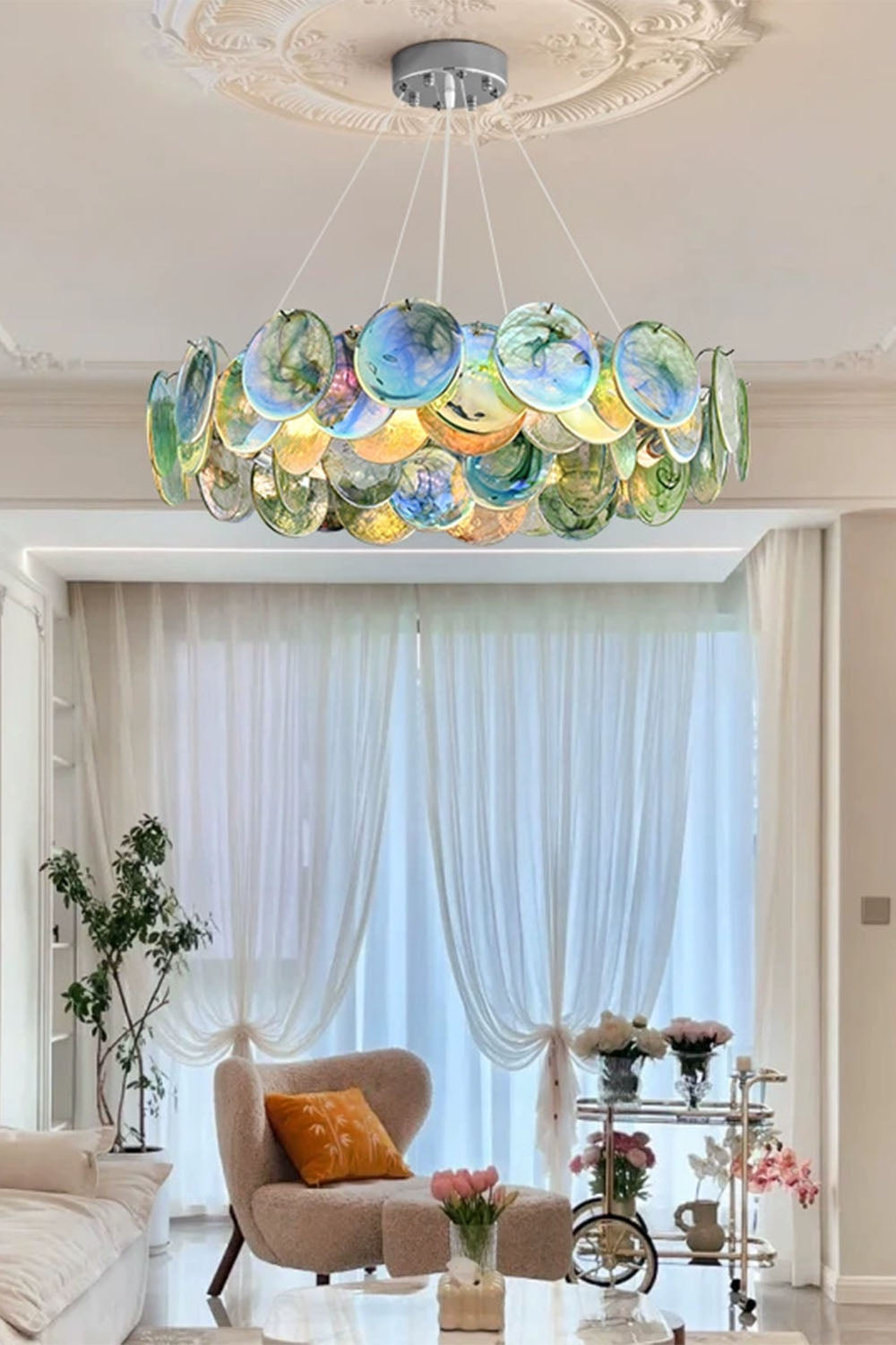 Art Rainbow Discs Chandelier - view 6 | everlamps