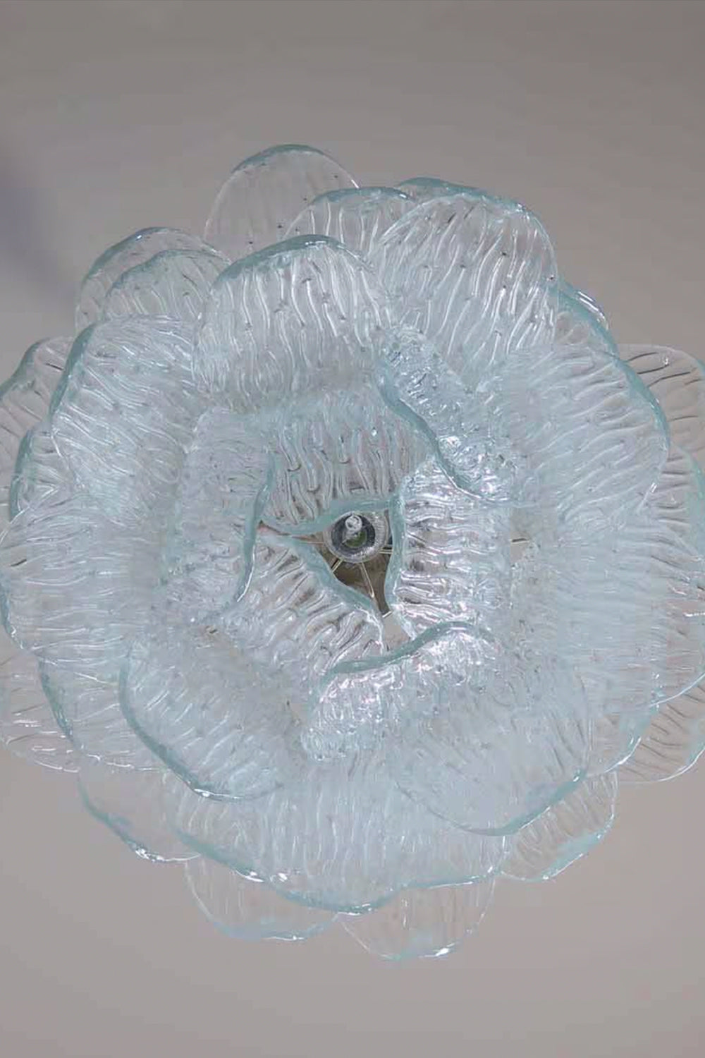 Art Ripple Leaf Glass Chandelier - view 12 | everlamps