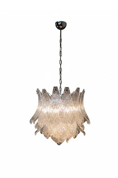 Art Ripple Leaf Glass Chandelier | everlamps
