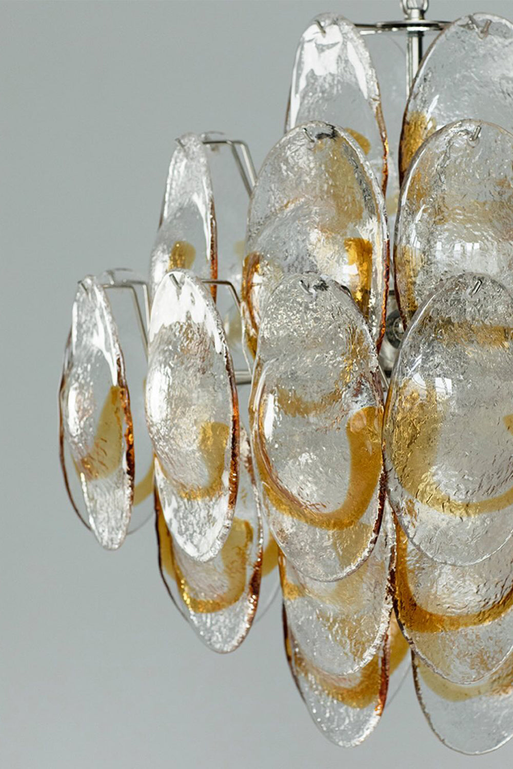 Art Shell-Shaped Glass Chandelier - view 10 | everlamps
