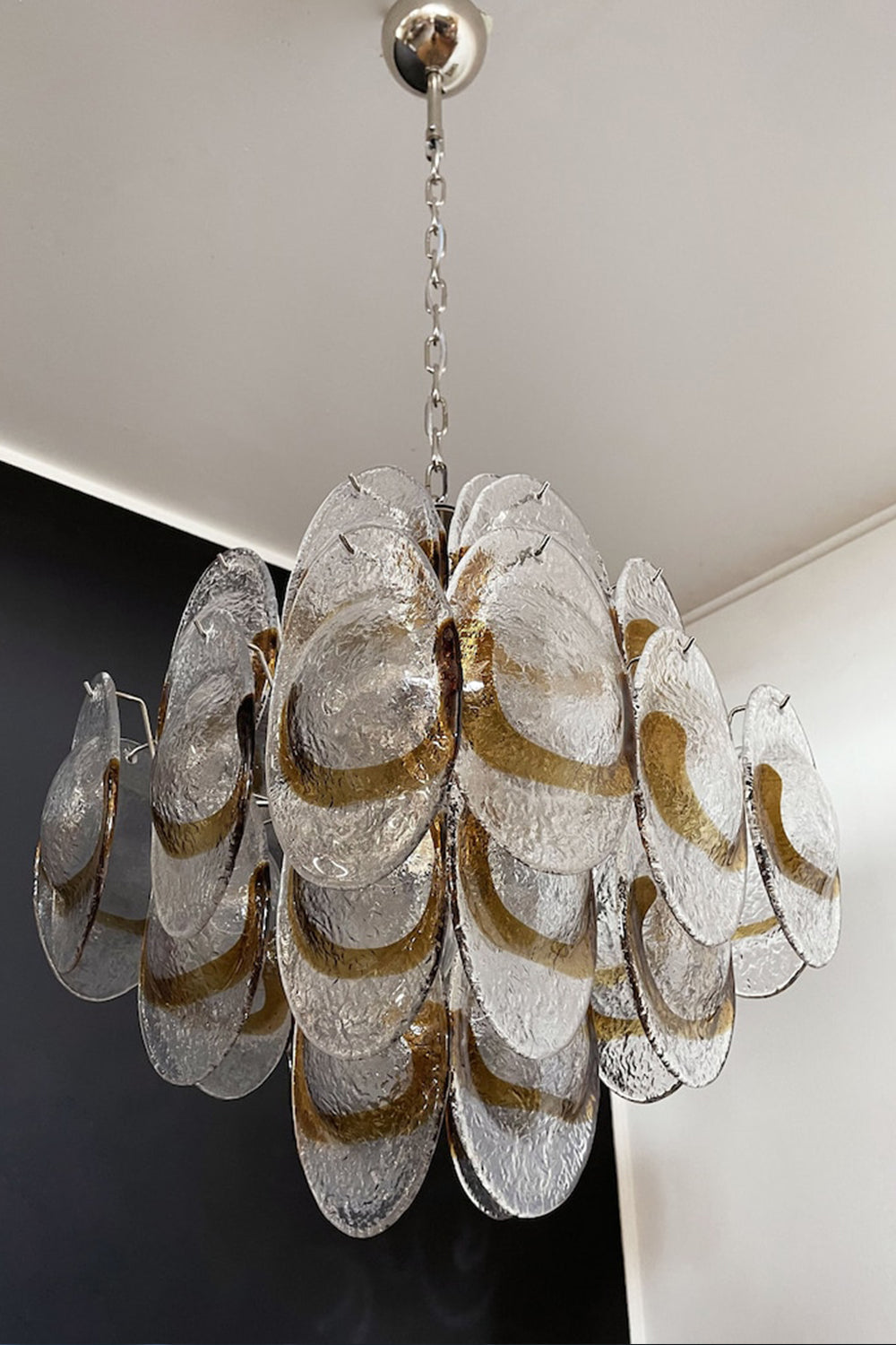 Art Shell-Shaped Glass Chandelier - view 13 | everlamps