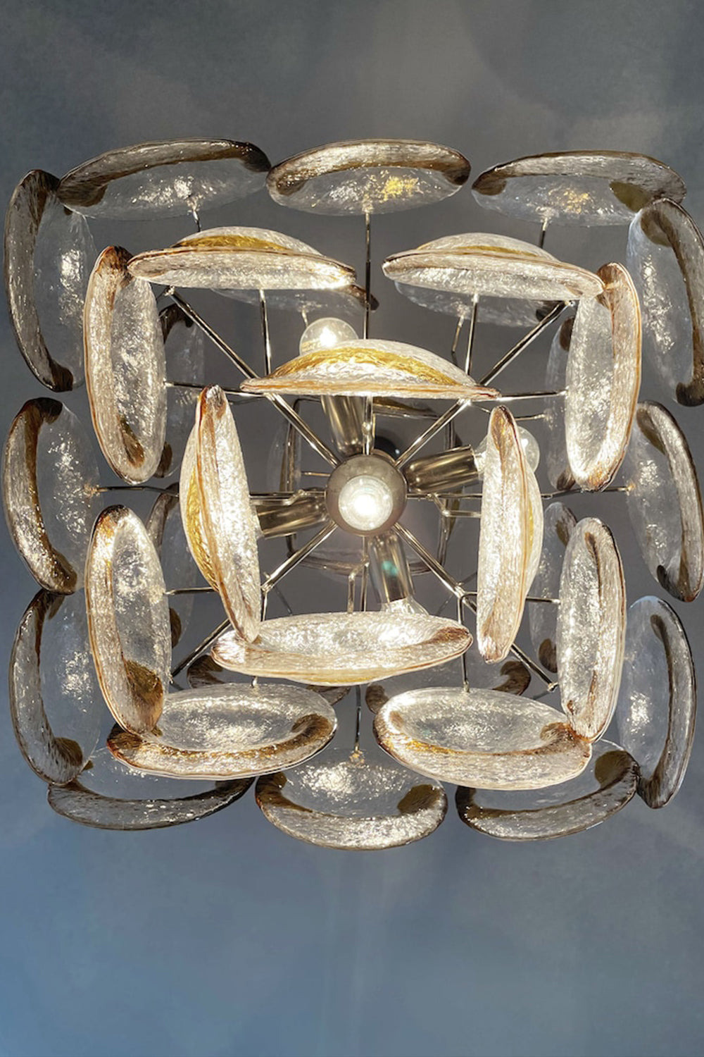 Art Shell-Shaped Glass Chandelier - view 19 | everlamps