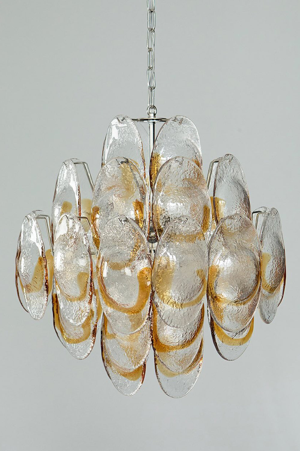 Art Shell-Shaped Glass Chandelier - view 20 | everlamps