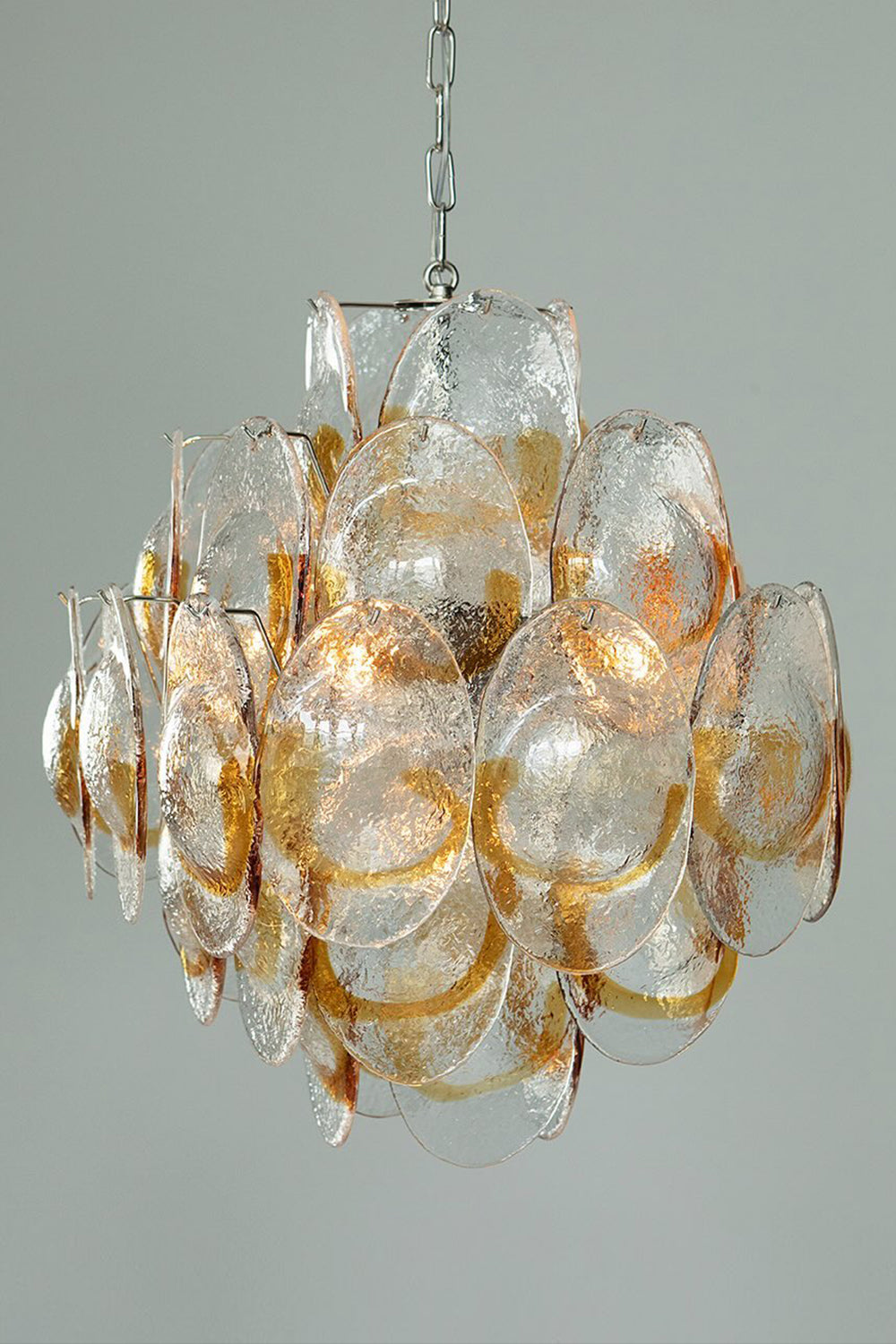 Art Shell-Shaped Glass Chandelier - view 23 | everlamps