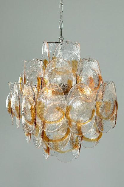 Art Shell-Shaped Glass Chandelier - view 23 | everlamps