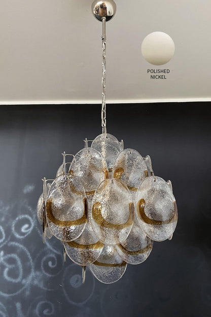 Art Shell-Shaped Glass Chandelier - view 27 | everlamps