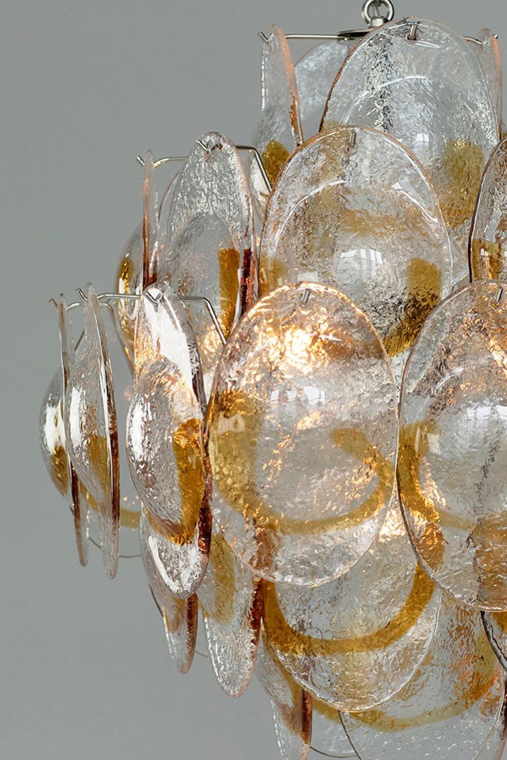 Art Shell-Shaped Glass Chandelier - view 15 | everlamps