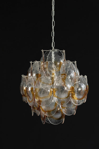 Art Shell-Shaped Glass Chandelier - view 16 | everlamps