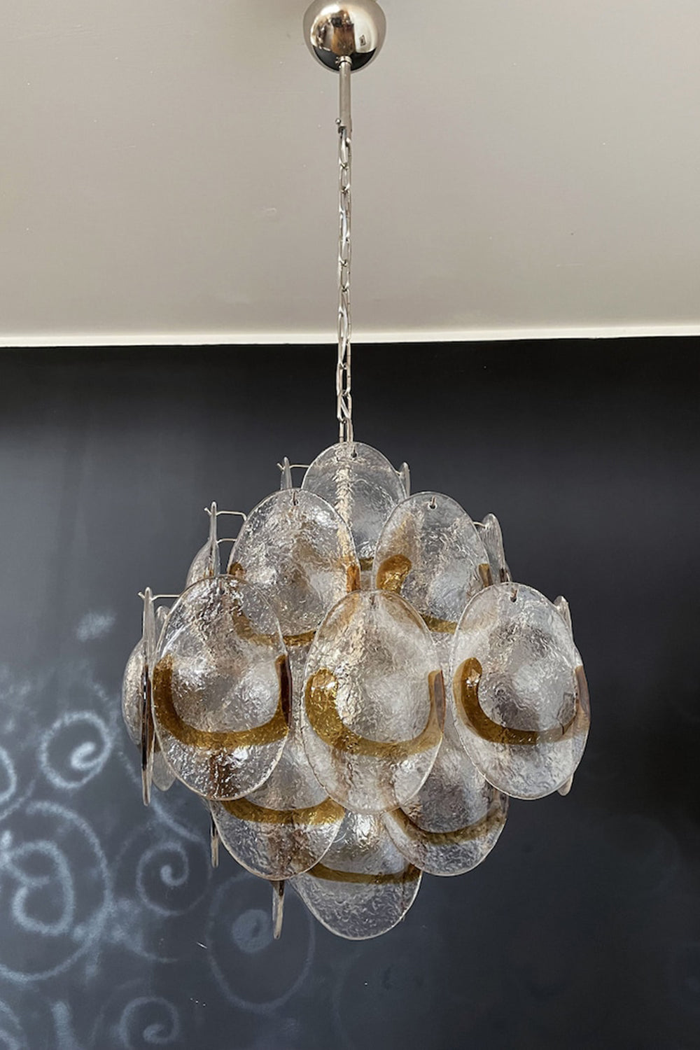 Art Shell-Shaped Glass Chandelier - view 14 | everlamps