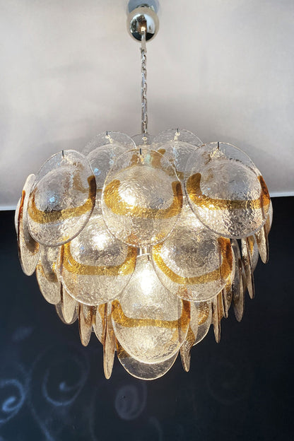 Art Shell-Shaped Glass Chandelier - view 18 | everlamps