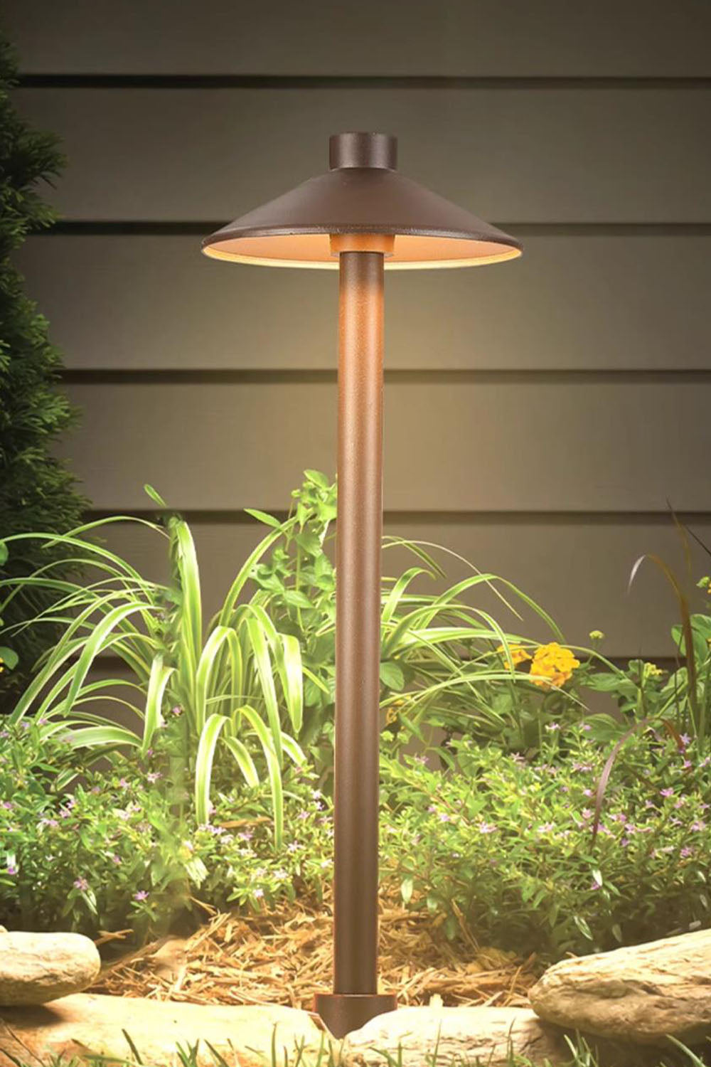Mushroom Acrylic Outdoor Floor Lamp - view 7 | everlamps
