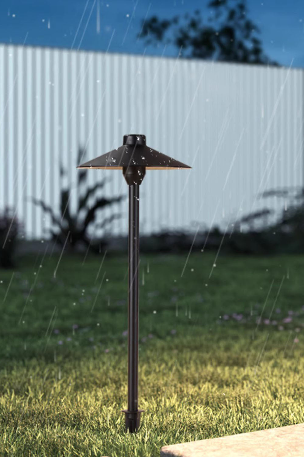 Mushroom Acrylic Outdoor Floor Lamp - view 12 | everlamps