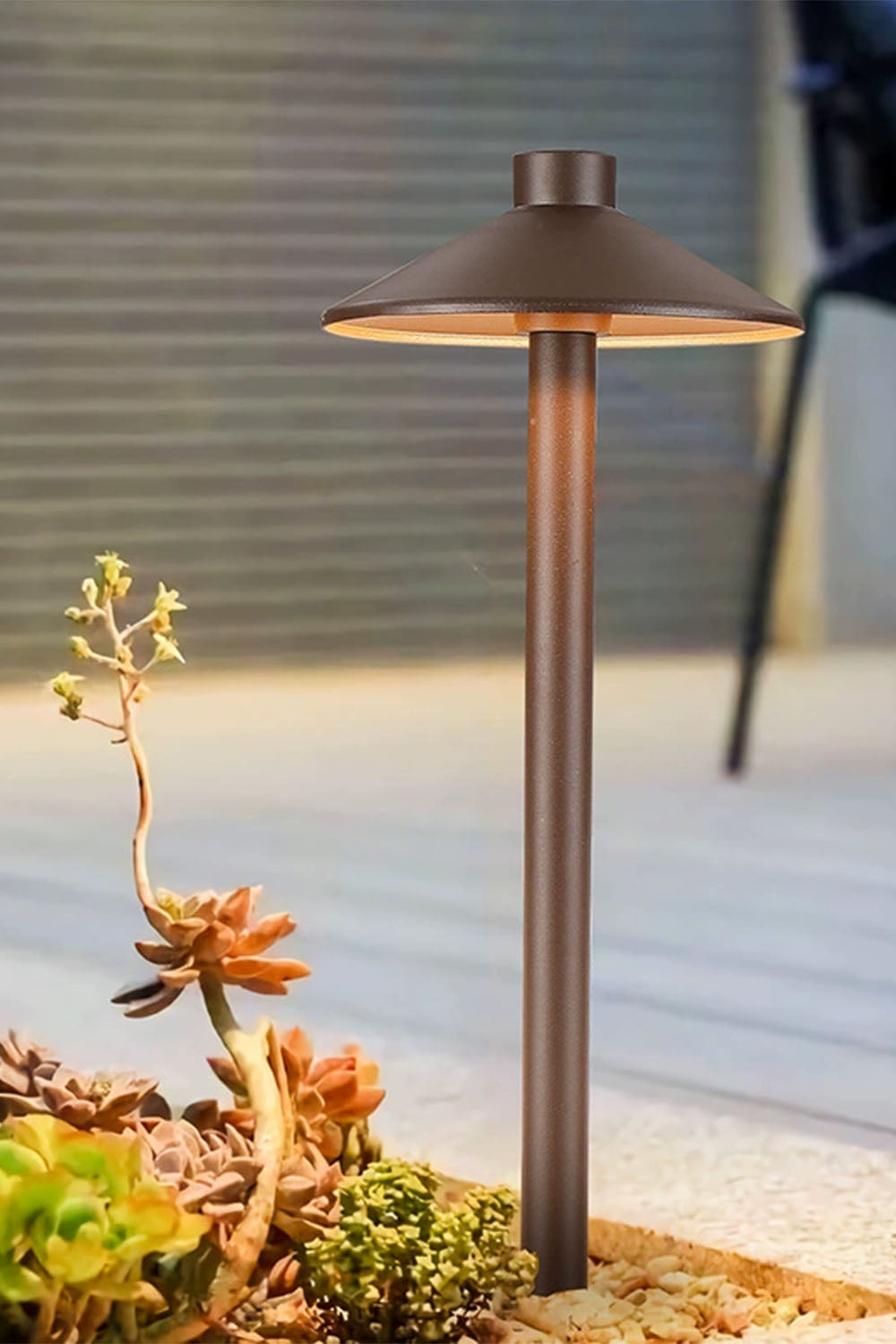 Mushroom Acrylic Outdoor Floor Lamp - view 13 | everlamps