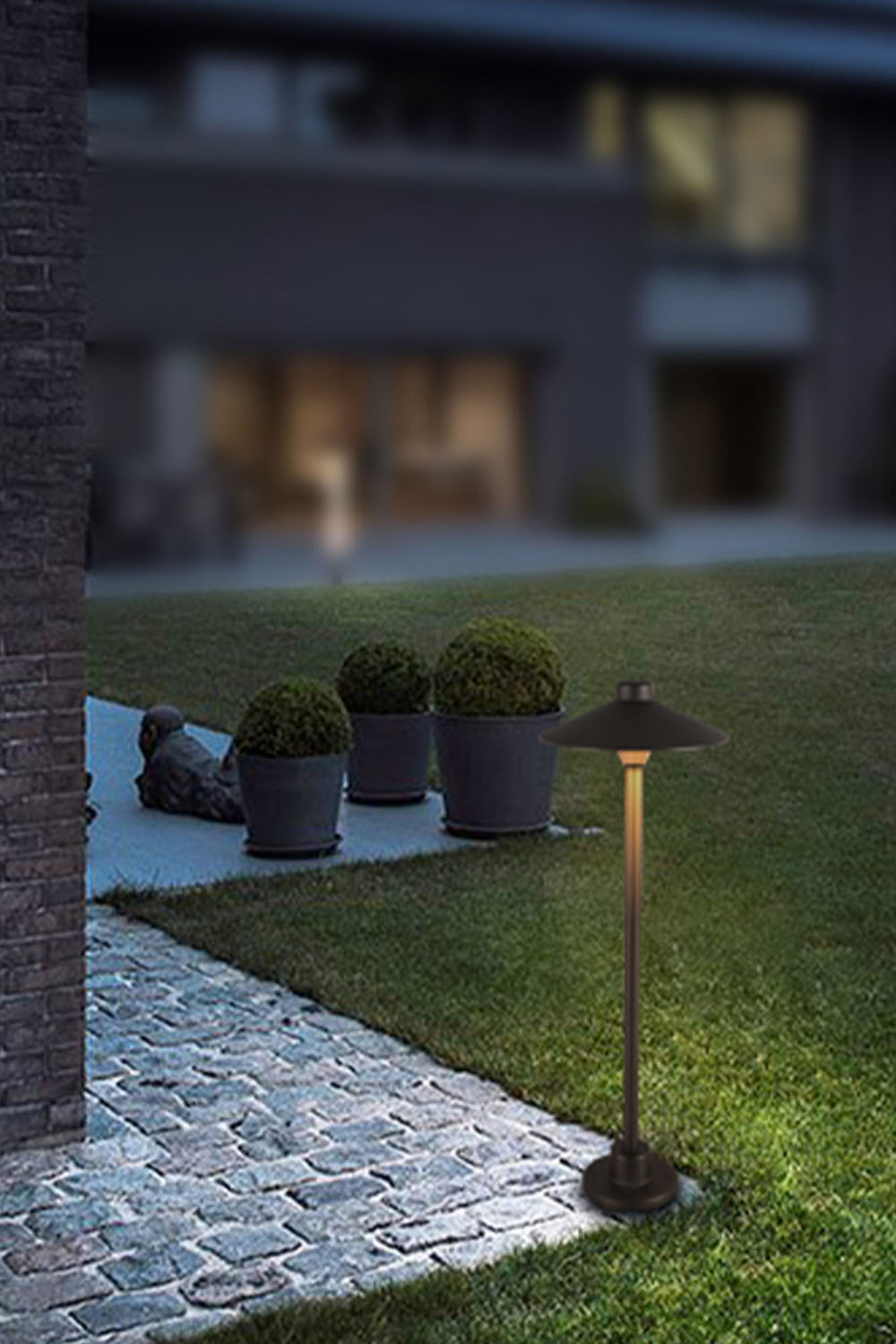 Mushroom Acrylic Outdoor Floor Lamp - view 14 | everlamps