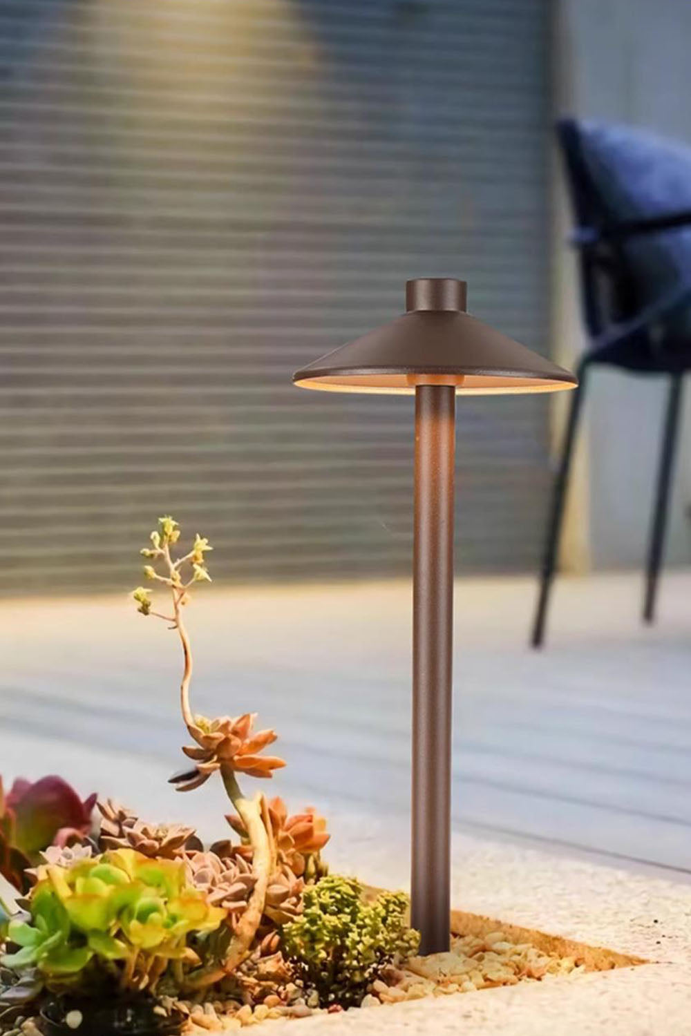 Mushroom Acrylic Outdoor Floor Lamp - view 2 | everlamps