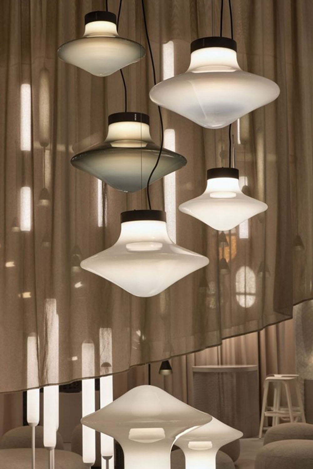 Mushroom Glass Table Lamp - view 6 | everlamps