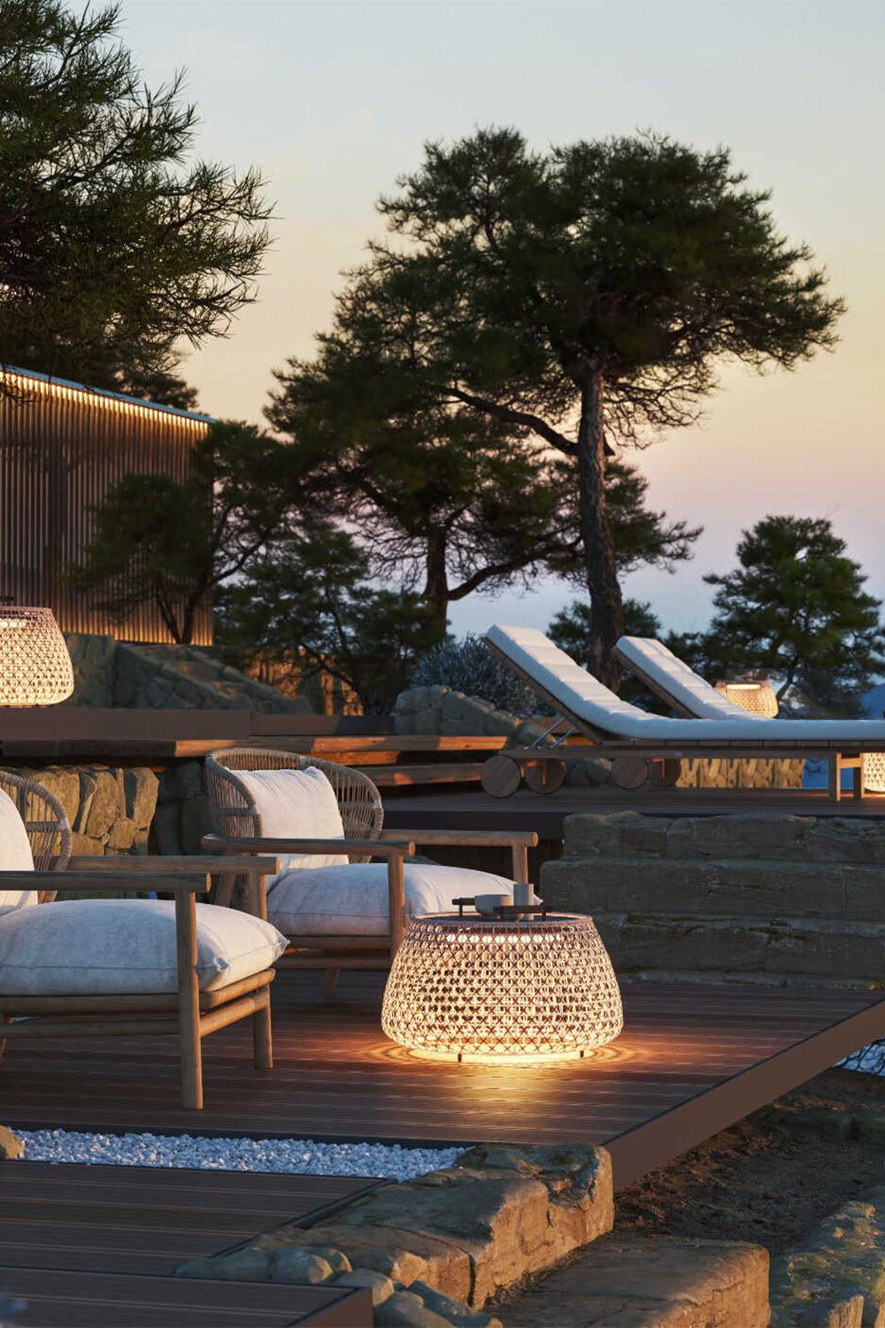 Nans Bag Outdoor Floor Lamp - view 3 | everlamps