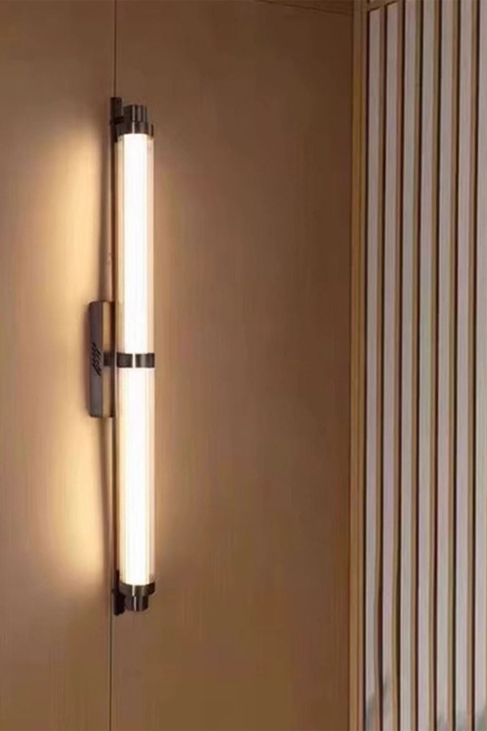 New Chinese Style Tube Wall Lamp - view 2 | everlamps