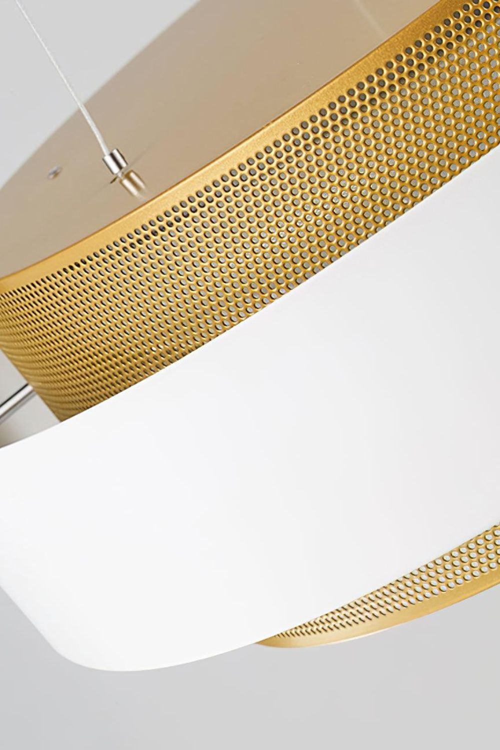 Nolan Vintage Gold Pendant Light - view 8 | everlamps