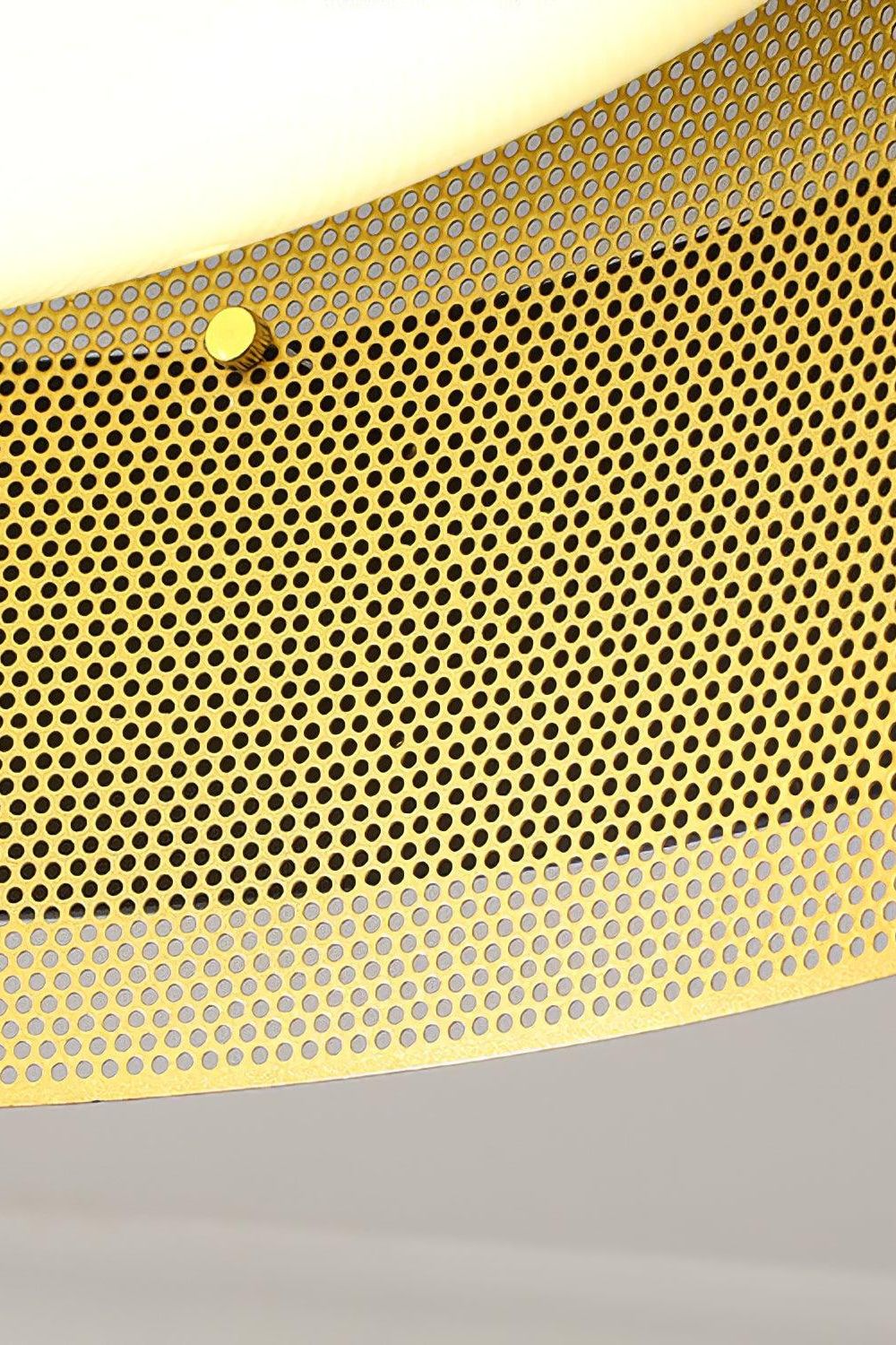 Nolan Vintage Gold Pendant Light - view 9 | everlamps