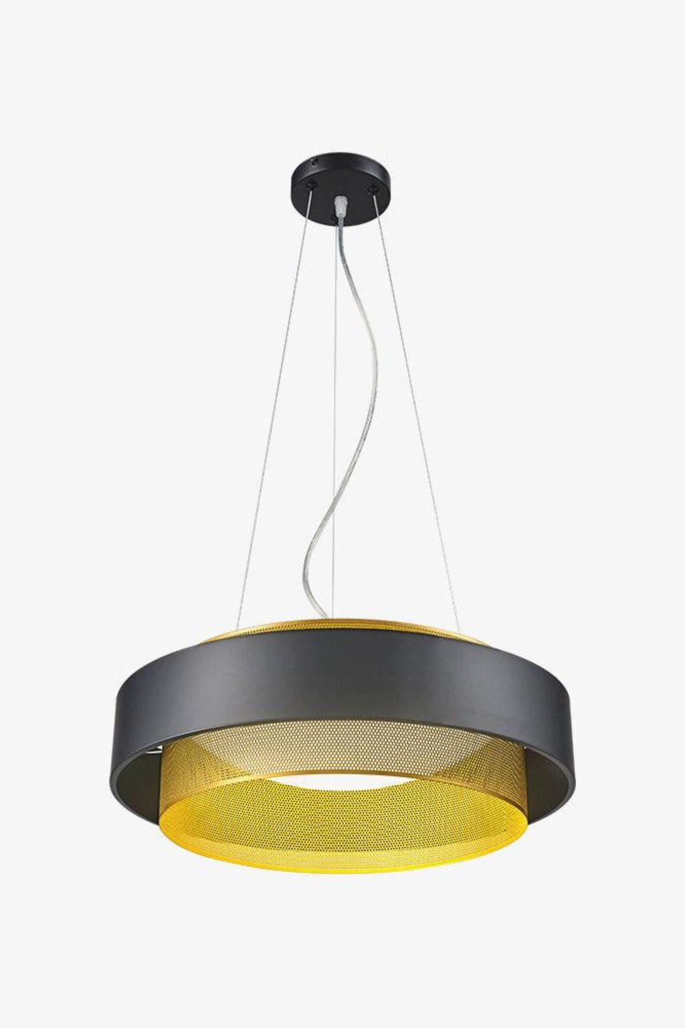 Nolan Vintage Gold Pendant Light - view 11 | everlamps