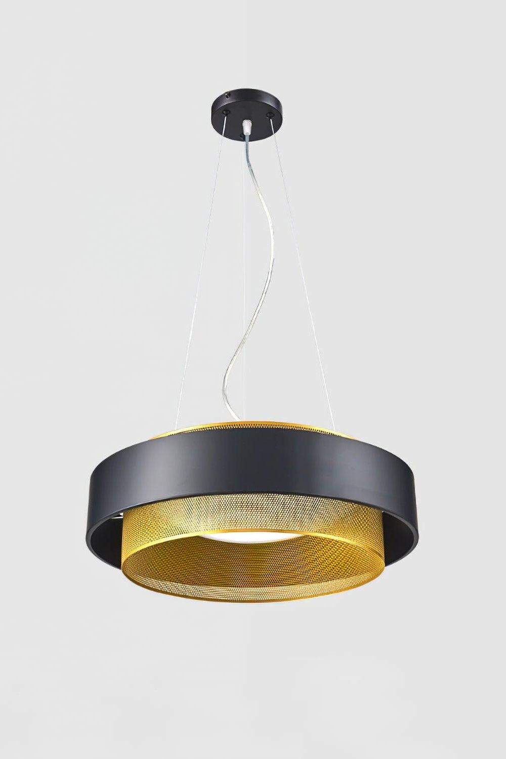 Nolan Vintage Gold Pendant Light - view 14 | everlamps