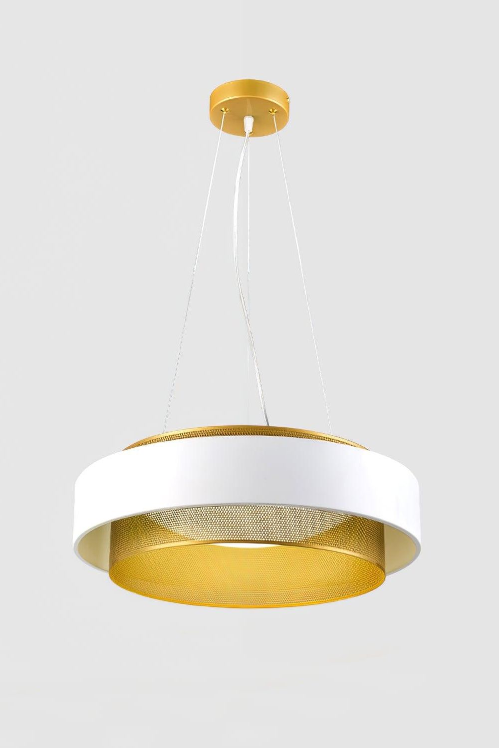 Nolan Vintage Gold Pendant Light - view 15 | everlamps