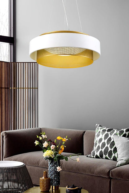Nolan Vintage Gold Pendant Light - view 5 | everlamps