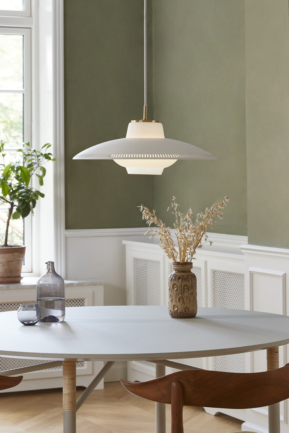 Opal Shade pendant Lamp - everlamps
