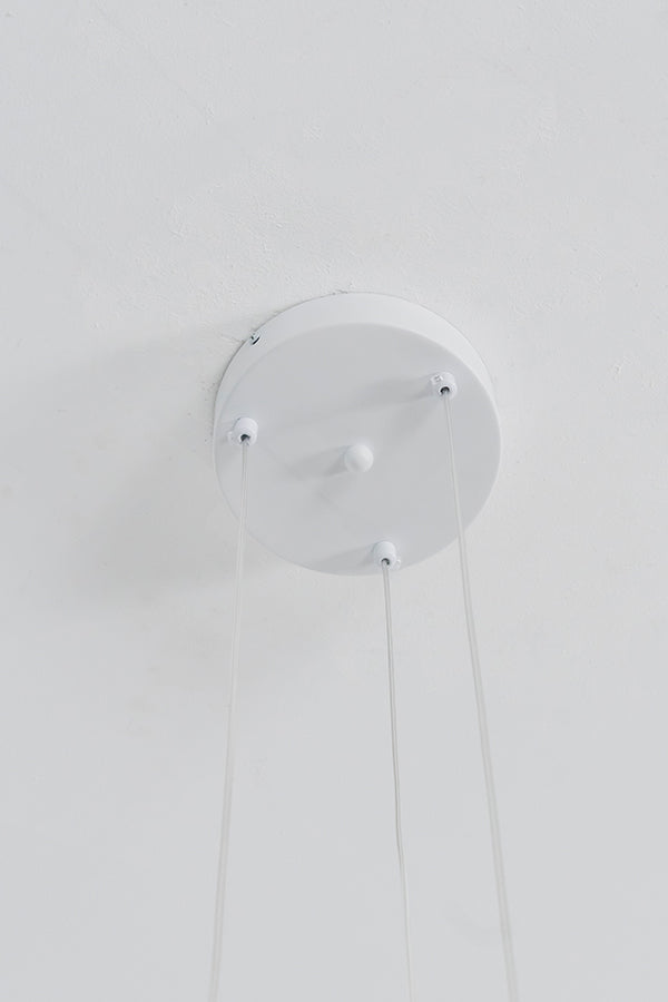 Organic Petal Translucent Bone China Pendant Light - view 24 | everlamps