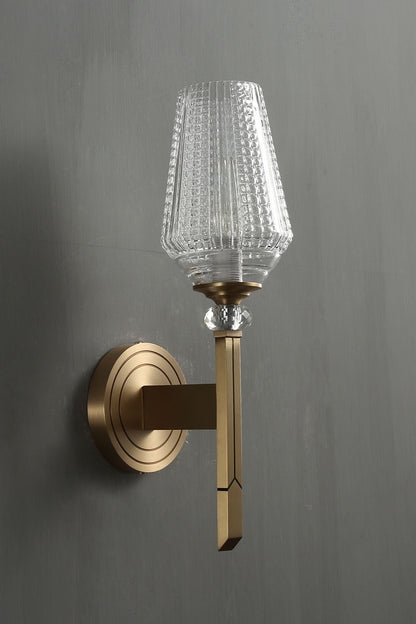 Orrefors Brass Wall Lamp - everlamps
