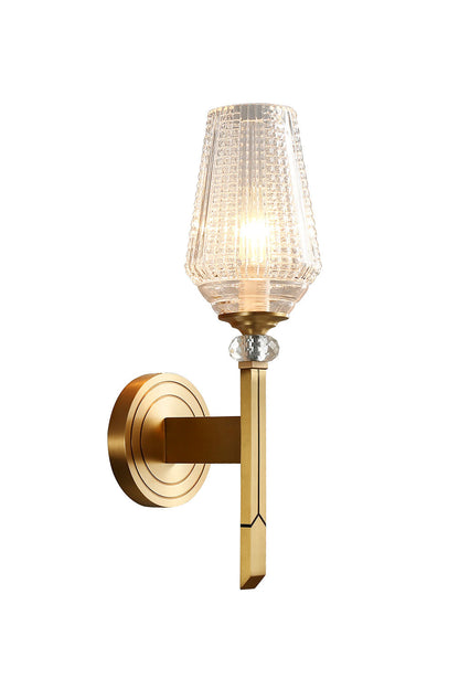 Orrefors Brass Wall Lamp - everlamps