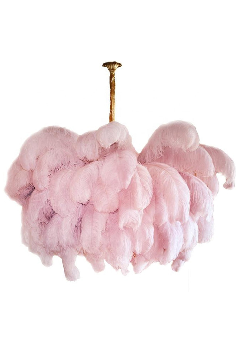 Ostrich Feather Chandeliers - everlamps