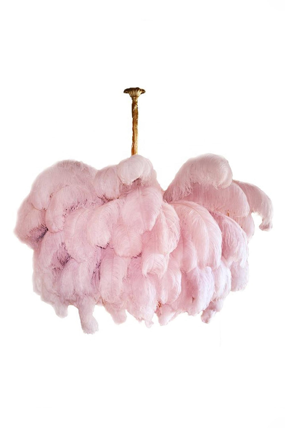 Ostrich Feather Chandeliers - everlamps