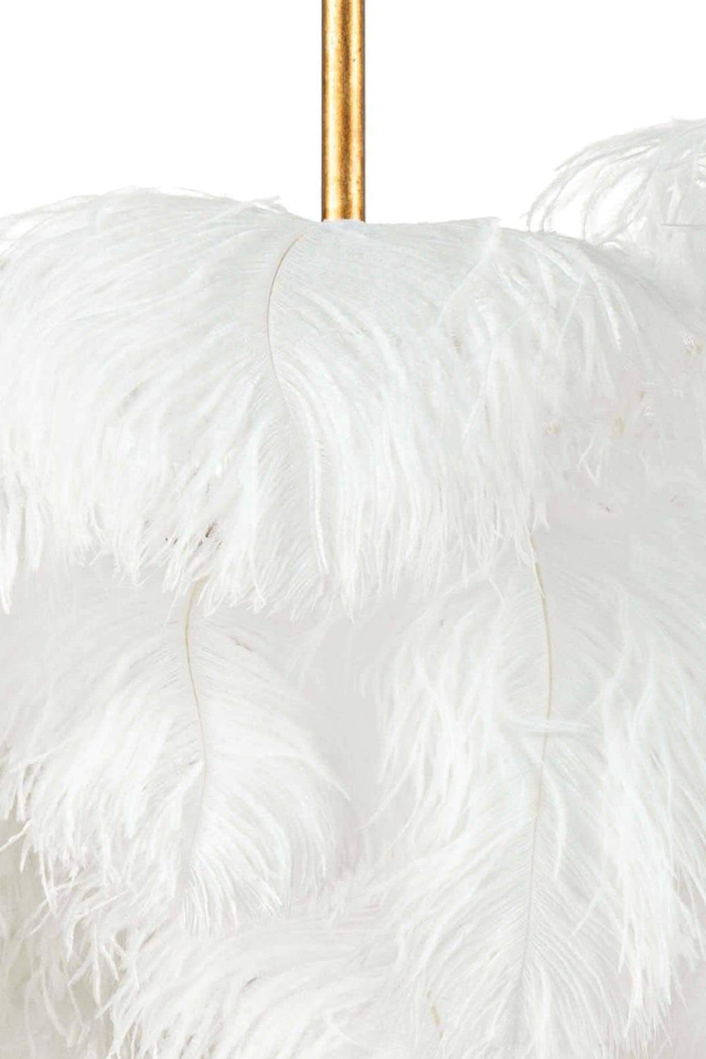 Ostrich Feather Chandeliers - everlamps