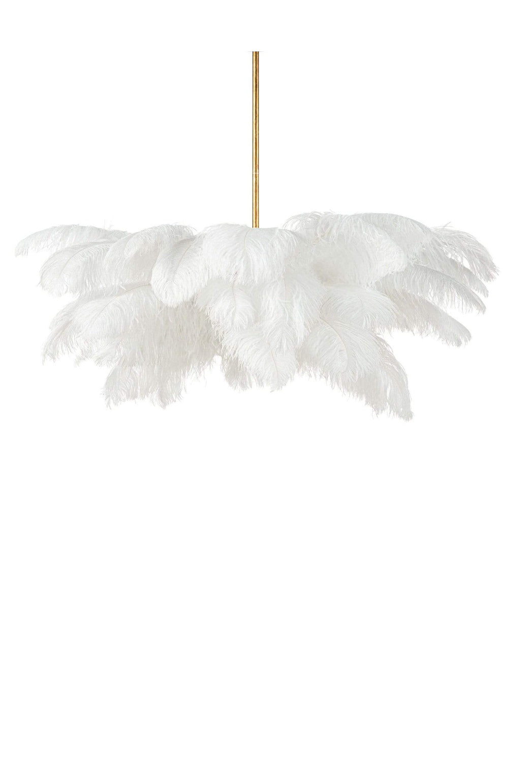 Ostrich Feather Chandeliers - everlamps