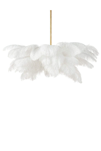 Ostrich Feather Chandeliers - everlamps
