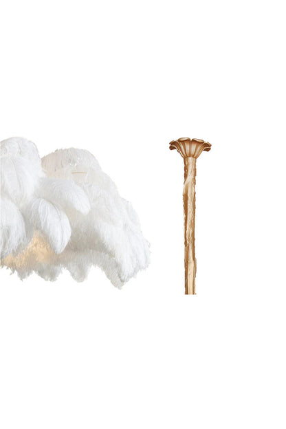Ostrich Feather Chandeliers - everlamps
