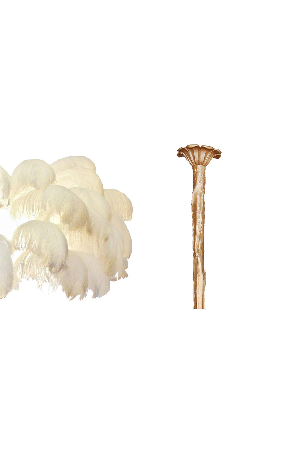 Ostrich Feather Chandeliers - everlamps