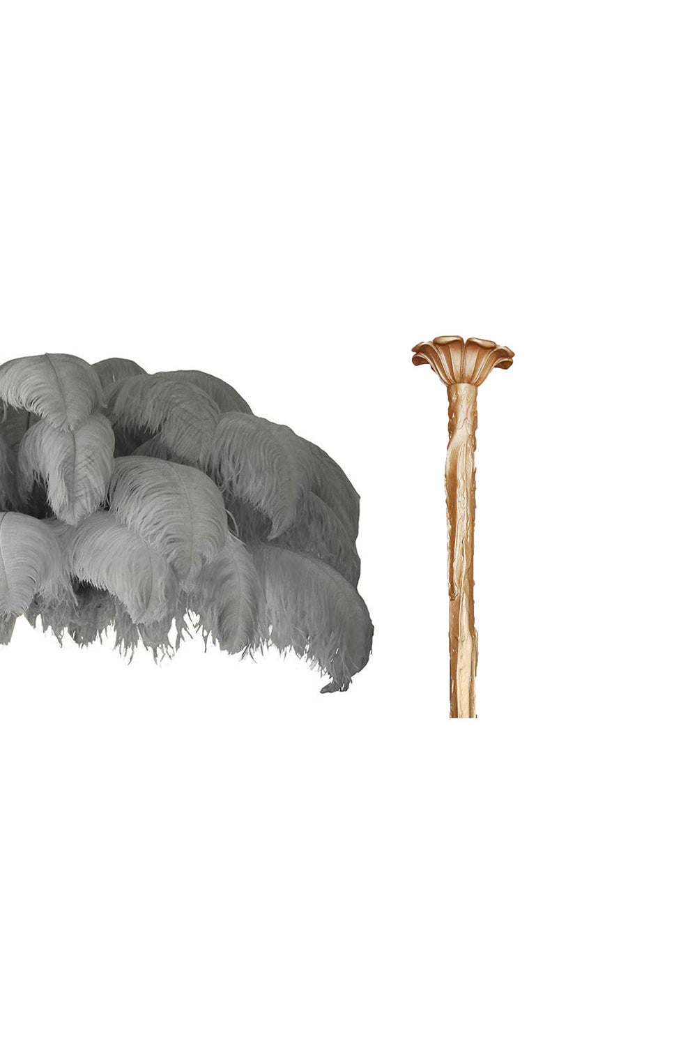 Ostrich Feather Chandeliers - everlamps