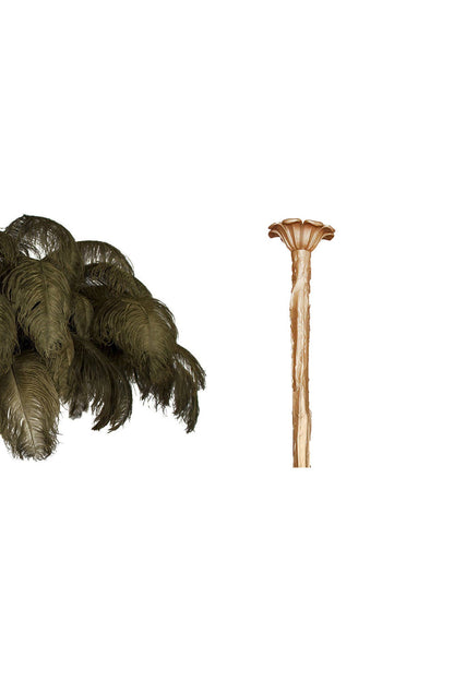 Ostrich Feather Chandeliers - everlamps